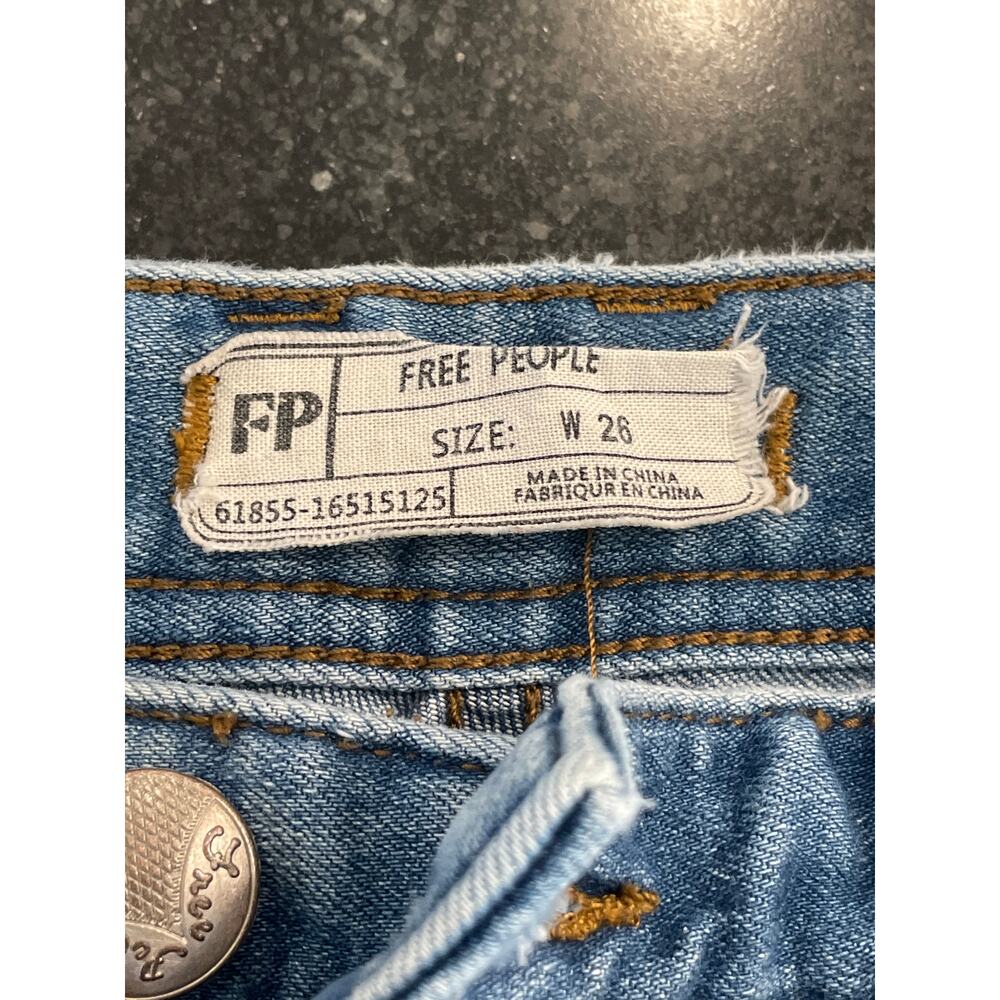 Free People W26 raw edge skinny jeans - Picture 3 of 9